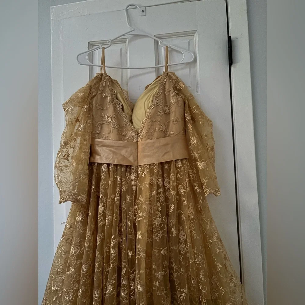 Elegant Lace Evening Dress